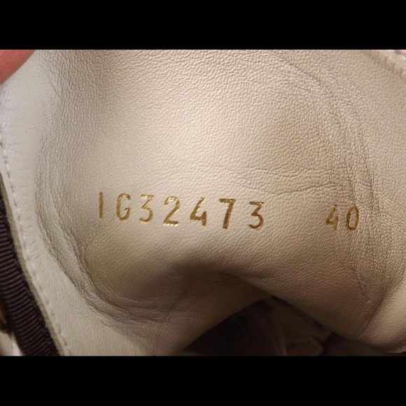 NIB CHANEL GREEN BROWN PYTHON LEATHER HI SNEAKERS - Picture 7 of 8